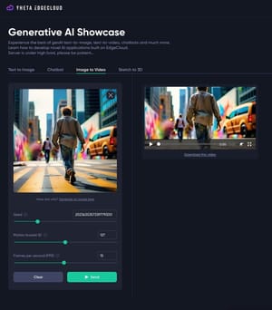 EdgeCloud: Introducing Image-to-Video Generative AI Model