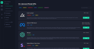 On-demand Model APIs — Serverless AI development powered by Theta EdgeCloud