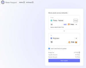 Meter Passport launches Theta / Ethereum bridge on Theta Testnet, with Mainnet integration to…