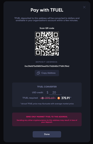 TFUEL billing support now live on EdgeCloud, integrating EdgeCloud with the Theta token economy