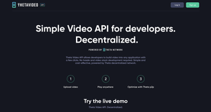 New Theta Video API Service Gives Developers Power to Bring Web 3.0