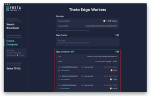Theta Edge Node adds new video transcoding jobs, the first step in Theta tackling the $1.1B