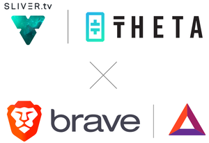 SLIVER.tv / Theta Network announces advertising partnership with Brave browser