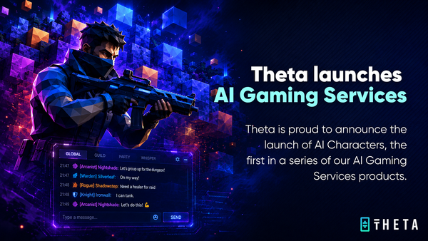 Theta Labs Launches AI Gaming Services and AI Characters